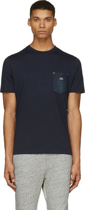 Diesel Navy Denim Pocket T-Elicio T-Shirt