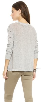 Wildfox Couture Off to Europe Long Sleeve Top