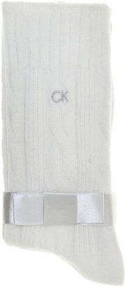 Calvin Klein Glitter cable socks