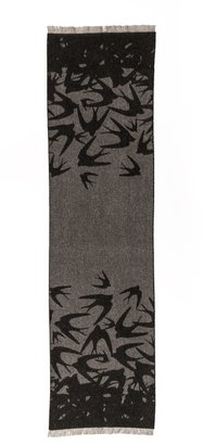 McQ Oversized Swallow Scarf