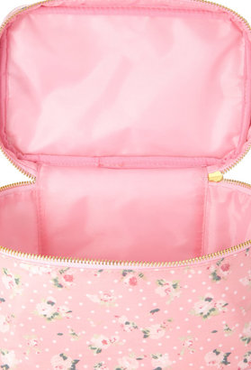 Forever 21 Mod Floral Travel Cosmetic Case