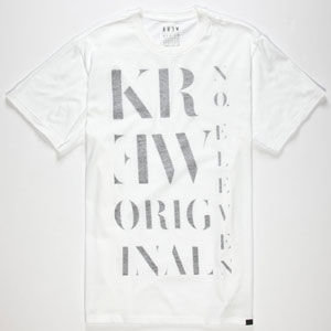 KR3W Serif Mens T-Shirt
