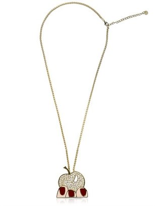 Sonia Rykiel Embellished Apple Necklace