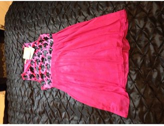 Galliano Pink Silk Dress