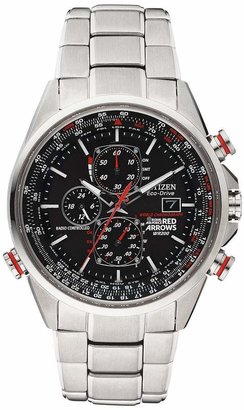 Citizen Eco-Drive Red Arrows World Chronograph A.T. Radio-Controlled Bracelet Mens Watch
