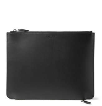 Givenchy Double Zip Leather Pouch