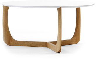 Houseology addinterior LILI Coffee Table Natural - HPL White Top