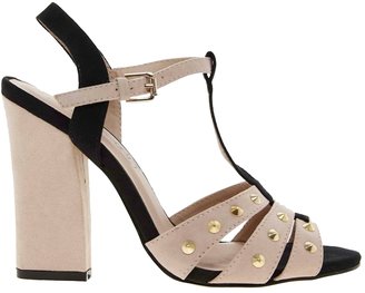 Timeless Opealing Nude Heeled Sandals