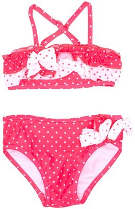 Juicy Couture Ruffle Polka Dot Bikini (Baby Girls)