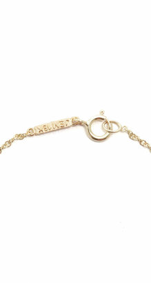 Jennifer Meyer 18k Gold Diamond Stick Necklace