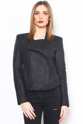Helmut Lang Wither Fitted Biker Jacket