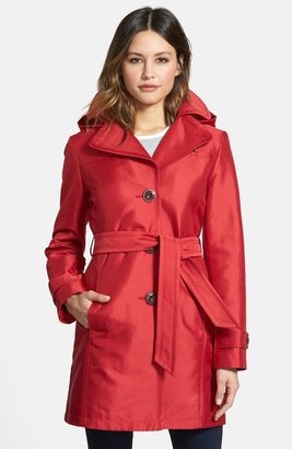 ellen tracy red coat