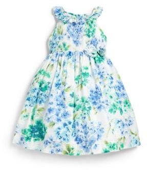 Luli and Me Toddler's & Little Girl's Floral Pleated Dress