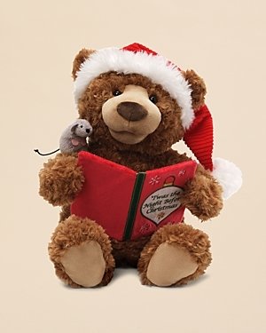 Gund Story Time Christmas Bear, 18 - Ages 3+