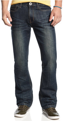 Ring of Fire Men's Del Rey Bootcut Jeans, Hazard Park Wash, Only at Macy's