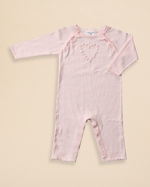 Angel Dear Infant Girls' French Knot Coverall - Sizes 3-12 Months