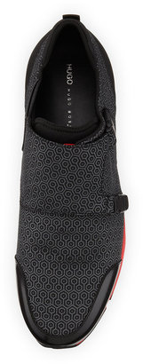 HUGO BOSS Hinsto Monk-Style Sneaker, Black