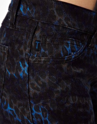 Tripp NYC Reversible Jean in Cheetah Print