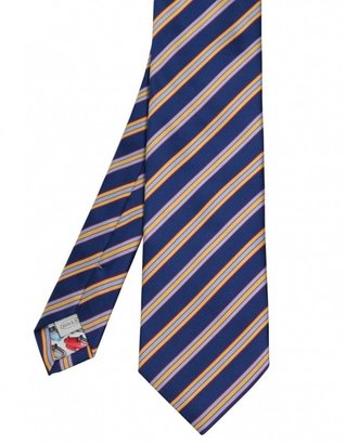Eton Tie | Men's Striped Silk Tie