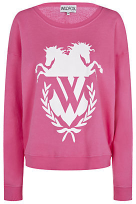 Wildfox Couture Old School Logo Sweater