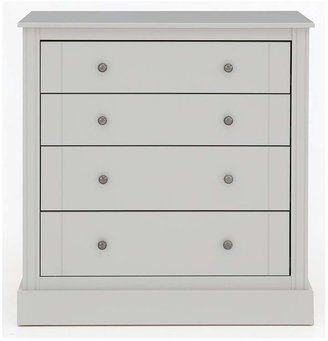 Consort Furniture Limited Dover Ready Assembled 4-Drawer Chest