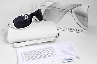 Oakley NEW IDEAL Polished White/Grey Women's Sunglasses w/Clutch Case!