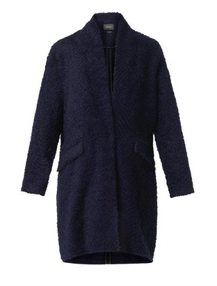 Isabel Marant Gabriel herringbone-textured coat