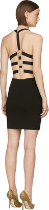 Versus Black Cut-Out Back Anthony Vaccarello Edition Dress