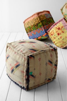 Urban Outfitters One-Of-A-Kind Kantha Pouf