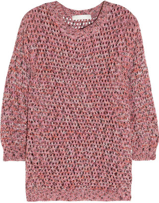 Kain Label Nina open-knit cotton-blend sweater