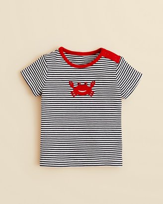 Hartstrings Kitestrings by Infant Boys' Striped Crab Tee - Sizes 0-12 Months