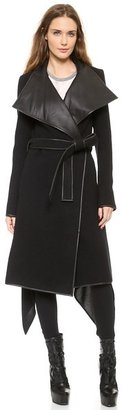 Gareth Pugh Coat with Embroidered Back