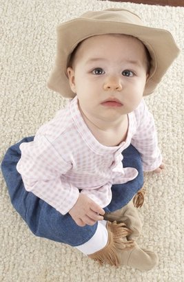 Baby Aspen 'Big Dreamzzz - Cowgirl' One-Piece & Hat (Baby Girls)