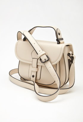 Forever 21 faux leather crossbody satchel
