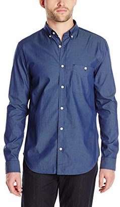 7 For All Mankind Men's Brushed Flannel Button-Front Oxford Shirt