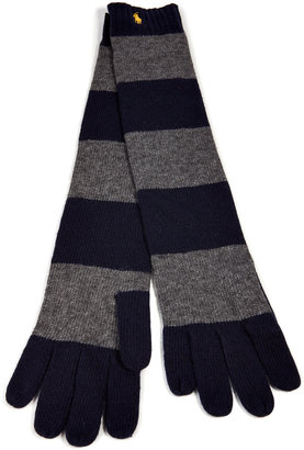 Polo Ralph Lauren Striped Knit Gloves