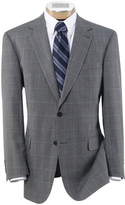 Jos. A. Bank Signature 2-Button Silk/Wool Patterned Sportcoat