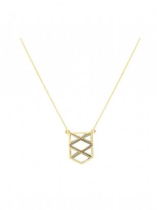 House Of Harlow Five Points Pendant White