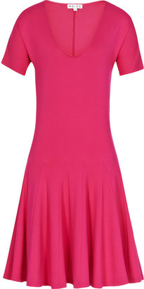 Reiss Myrtle JERSEY FIT AND FLARE DRESS