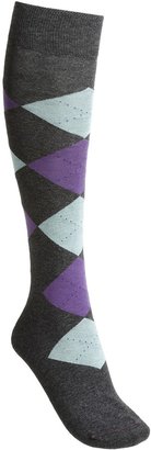 Pantherella Fancy Argyle Socks - Lightweight, Knee High  (For Women)