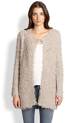 Eileen Fisher The Fisher Project Textured Open-Front Cardigan