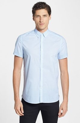 Kenneth Cole New York Regular Fit Short Sleeve Print Sport Shirt