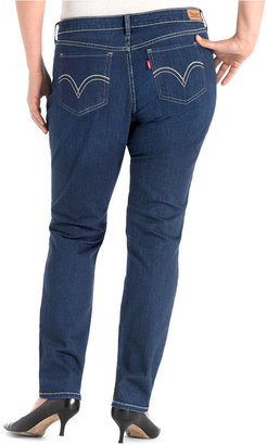 Levi's Plus Size Skinny Jeans, Simply Blue Wash