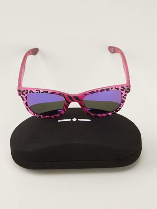 Italia Independent Tiger Print Sunglasses