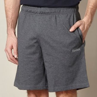Reebok Dark grey 'elements' jersey shorts