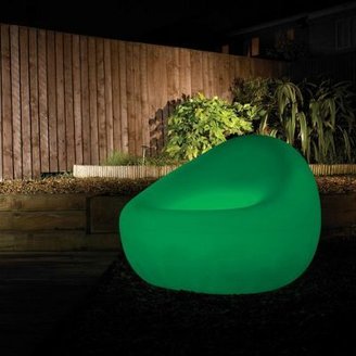 Litecraft Green CFL Illuminated Tub Chair