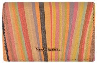 Paul Smith Swirl Print Grained Leather Wallet
