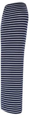 New Look Maternity Blue Stripe Jersey Maxi Skirt