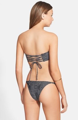 RVCA 'Left Coaster' Bandeau Bikini Top