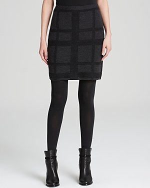 Eileen Fisher Merino Wool Mini Skirt